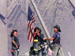 flag-raising-at-ground-zero Keri Jaehnig of Idea Girl Media remembers 9/11 and the American flag raising at Ground Zero