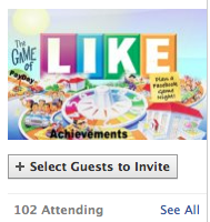 Invite Friends to Pre-Holiday Facebook: Game Of Like Idea Girl Media encourages people to invite their friends to play Pre-Holiday Facebook: Game of Like, a Facebook Event