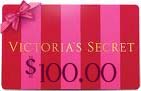 $100.00 Victoria's Secret Gift Card