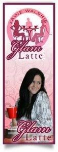 Idea Girl Media chose Glam Latte's banner as an example of good branding in social media