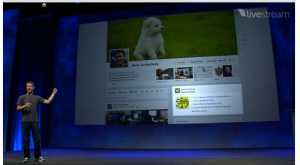 Idea Girl Media discusses Mark Zuckerberg's introduction of Timeline at Facebook's f8 Developers Conference 2011