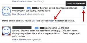 How To Report online trolls that leave negative Facebook Reviews