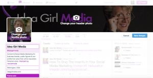 Keri Jaehnig of Idea Girl Media explains how to edit your Twitter profile for social media success