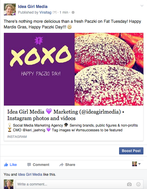 Viraltag: A Social Media Management Tool For Facebook as explained by Keri Jaehnig of Idea Girl Media