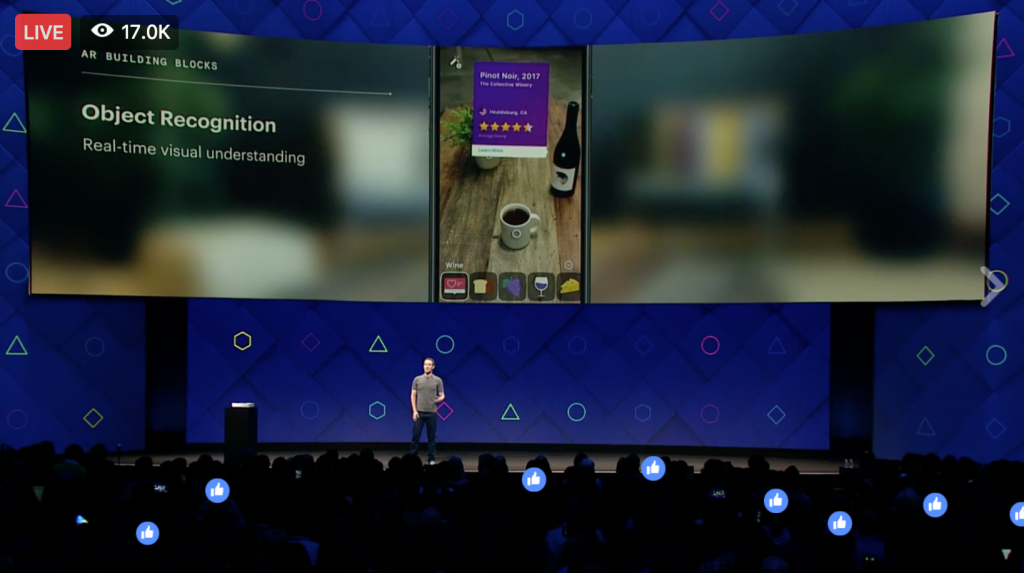 Keri Jaehnig explains Object Recognition at Facebook f8 2017 for Idea Girl Media