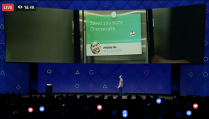Keri Jaehnig at Idea Girl Media Covered Information In Augmented Reality at Facebook f8 2017