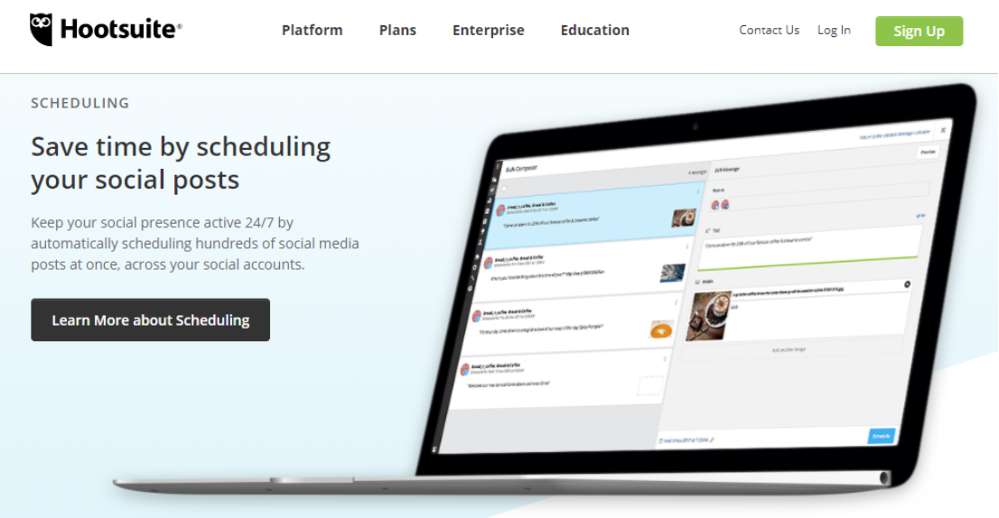 Hootsuite - Social Media Automation Tools described by Uma Bhat at Idea Girl Media