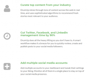Idea Girl Media offers an introduction to DrumUp - Social Media Automation Tools by Uma Bhat