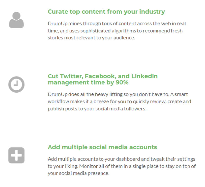 Idea Girl Media offers an introduction to DrumUp - Social Media Automation Tools by Uma Bhat