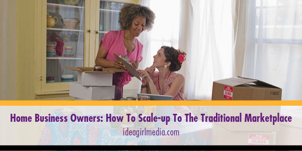 Home Business Owners: How To Scale-up To The Traditional Marketplace outlined at Idea Girl Media