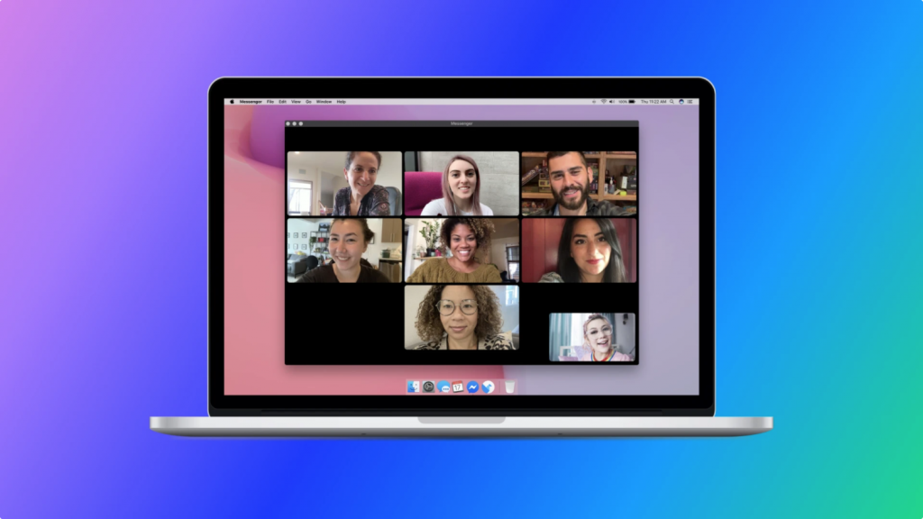 Facebook online meetings for remote working