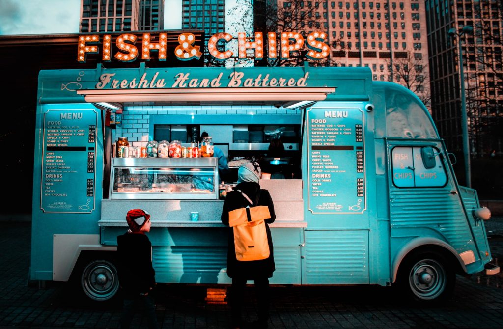 A Food Truck - New And Most Popular Of Mobile Business Ideas  described at Idea Girl Media