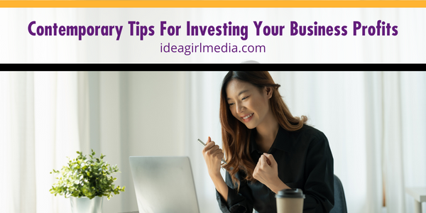 Contemporary Tips For Investing Your Business Profits listed in detail at Idea Girl Media
